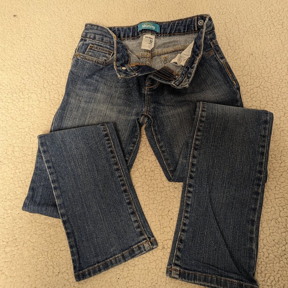 Old Navy Skinny Jeans girls size 12 Regular